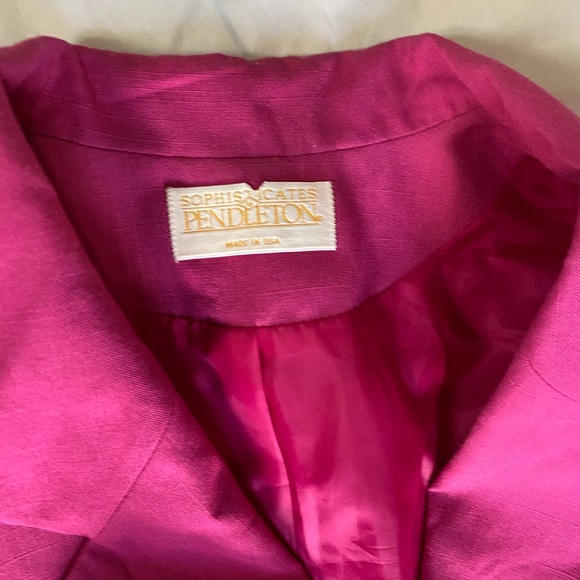 Blazer fuchsia by Pendleton - Picture 5 of 11